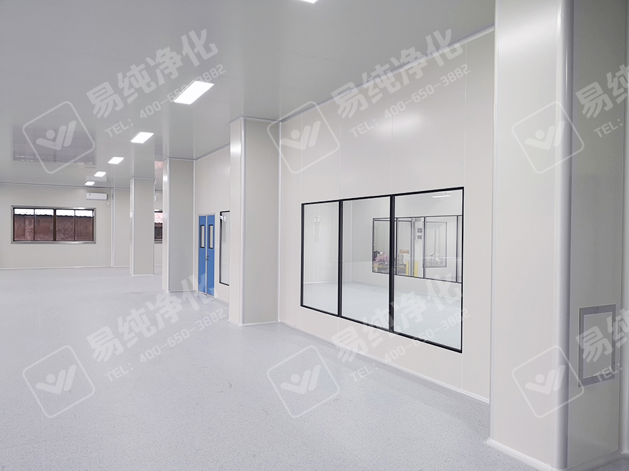 整體工程采用手工板裝修改造，吊頂采用手工單玻鎂凈化板，墻體采用手工巖棉板.jpg